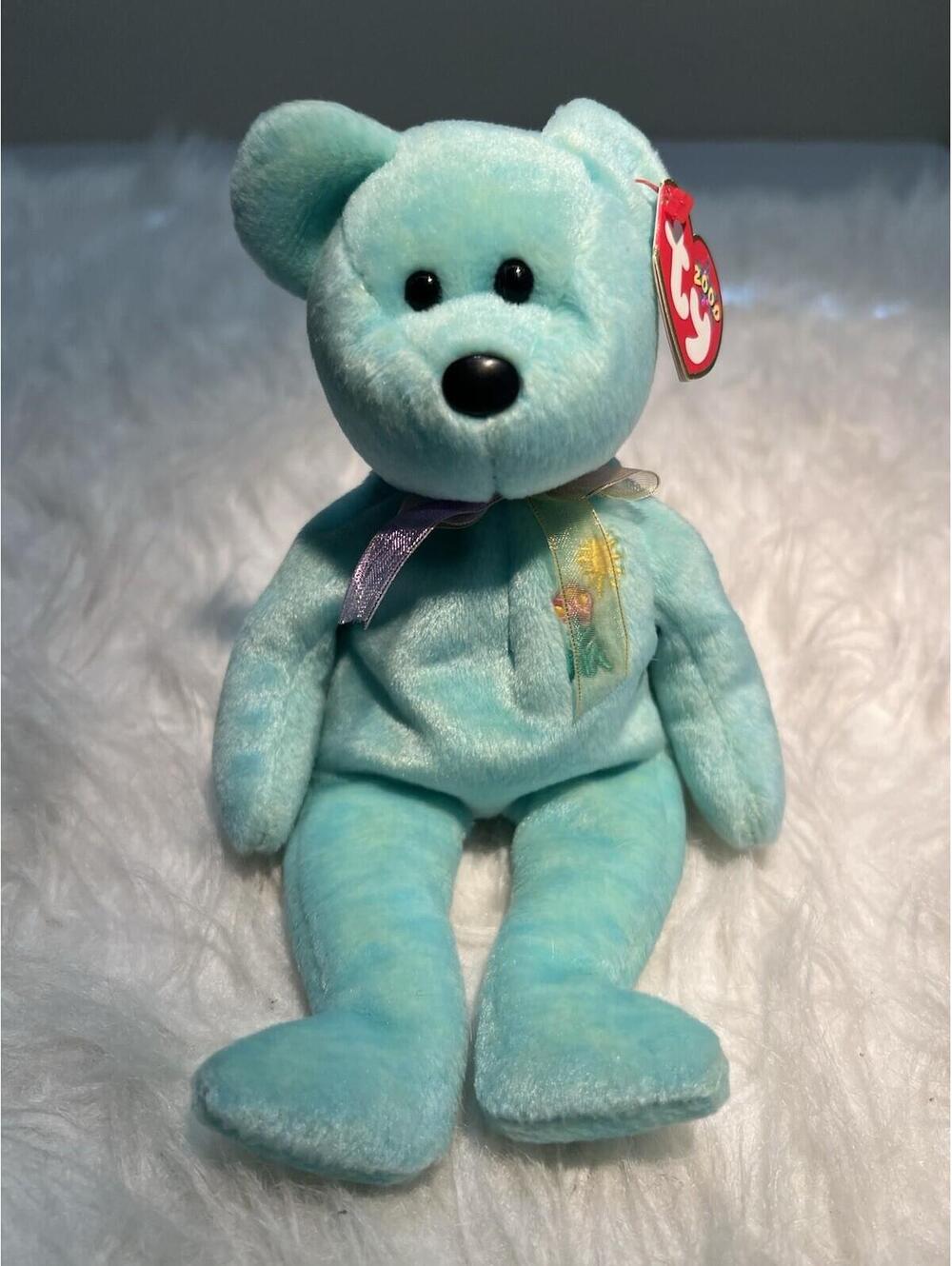 Ariel the Bear - 2000 Ty Beanie Baby. Rare Retired with Tag